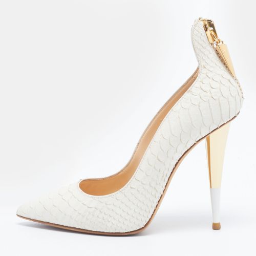Ester Size 38.5 Python Embossed Leather Pumps - Giuseppe Zanotti - Modalova