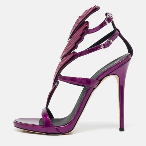 Giuseppe Zanotti Purple Patent Leather Cruel Sandals Size 39 - Giuseppe Zanotti - Modalova