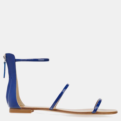 Giuseppe Zanotti Patent Leather Flat Sandals 37 - Giuseppe Zanotti - Modalova