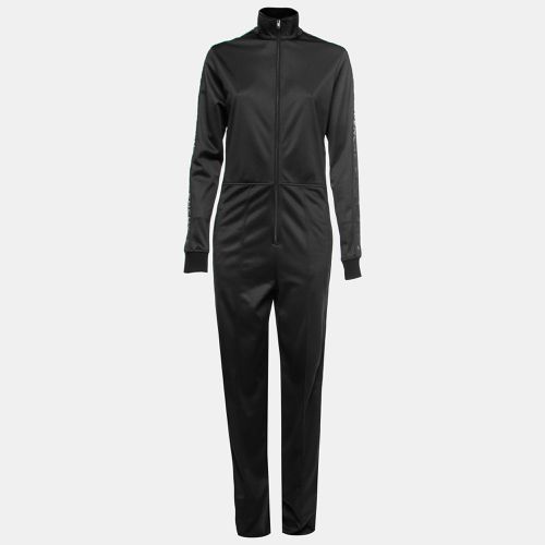 Givenchy Black Neoprene Logo Band Detail Jumpsuit M - Givenchy - Modalova