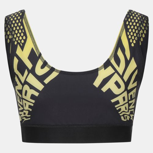 Givenchy Black/Yellow Jersey Sports Bra Top Size 40 - Givenchy - Modalova