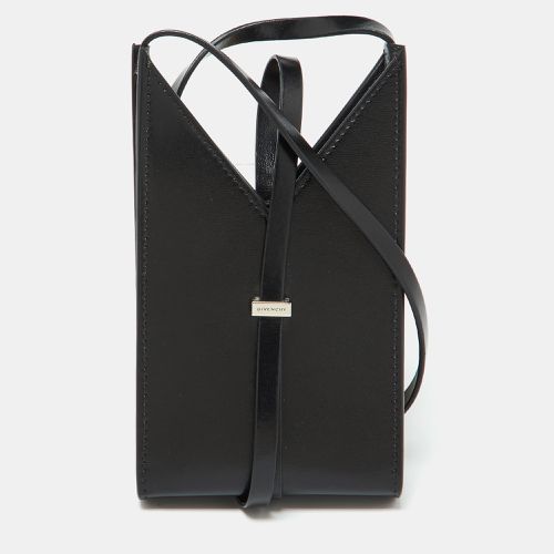 Givenchy Black Leather Micro Cut Out Crossbody Bag - Givenchy - Modalova