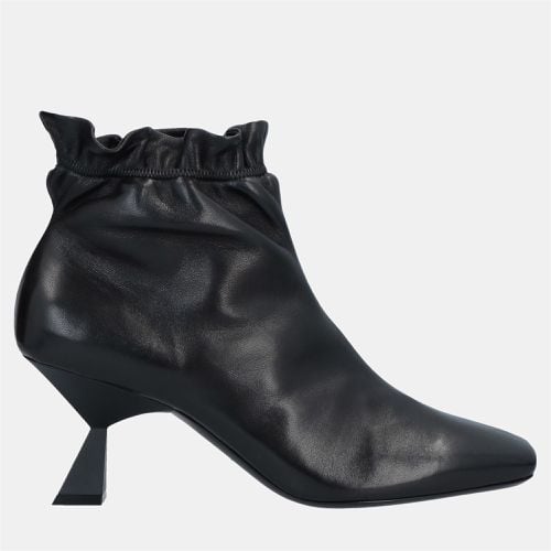 Givenchy Leather Geometric Heel Ankle Boots 40 - Givenchy - Modalova