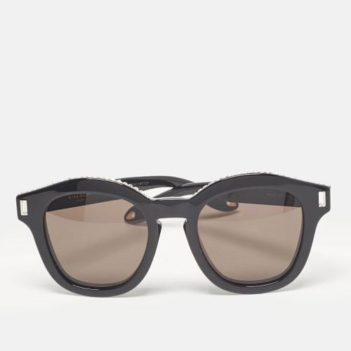 Givenchy Black GV7070/S Crystals Square Sunglasses - Givenchy - Modalova