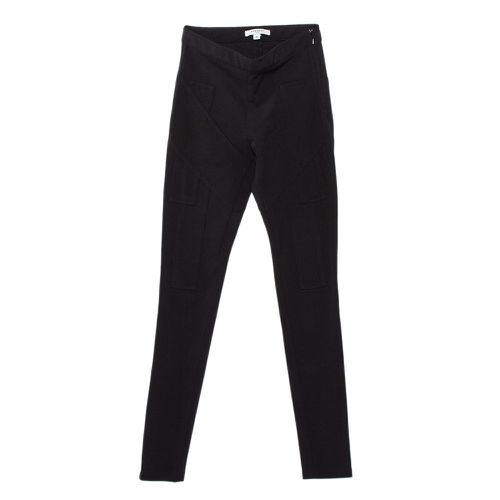 Givenchy Black Paneled Knit Leggings S - Givenchy - Modalova