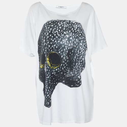 Givenchy White Printed Cotton T-Shirt M - Givenchy - Modalova