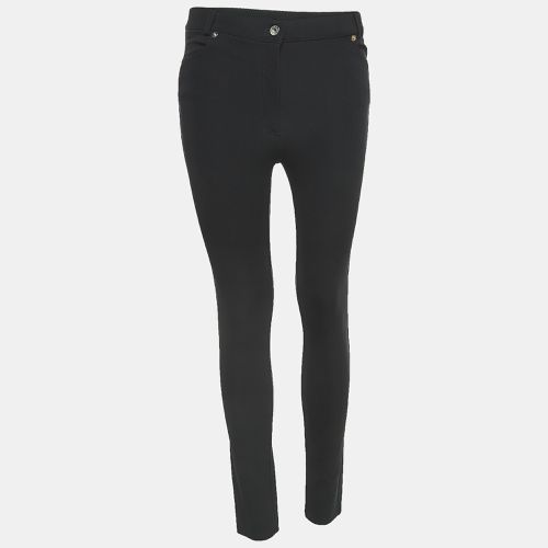 Givenchy Black Stretch Crepe Skinny Trousers M - Givenchy - Modalova