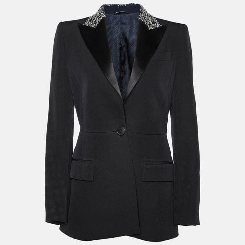 Givenchy Black Wool Embellished Single Breasted Blazer S - Givenchy - Modalova