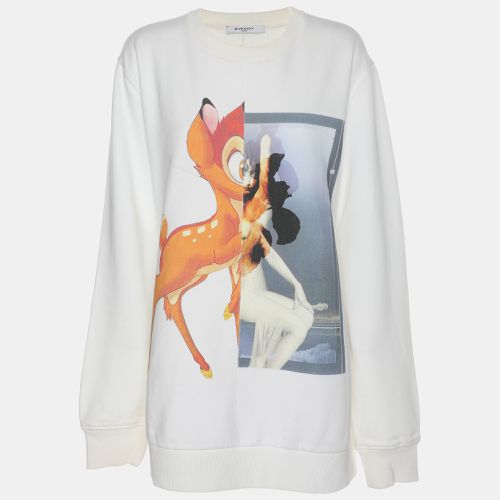 Cotton Bambi Print Sweatshirt L - Givenchy - Modalova