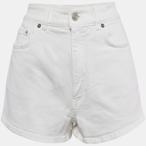 Givenchy White Denim Distress Pocket Detail Shorts L - Givenchy - Modalova