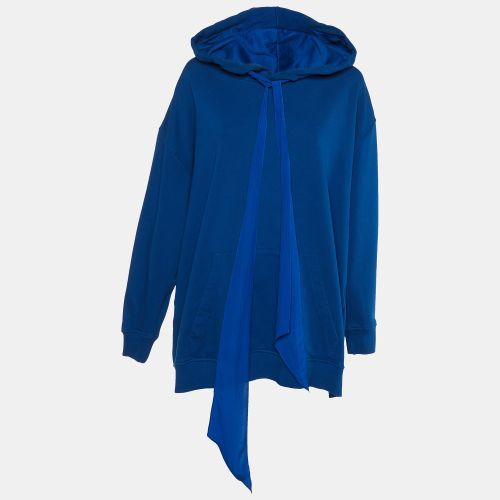 Givenchy Blue Ribbon Cotton Oversized Hoodie XS - Givenchy - Modalova