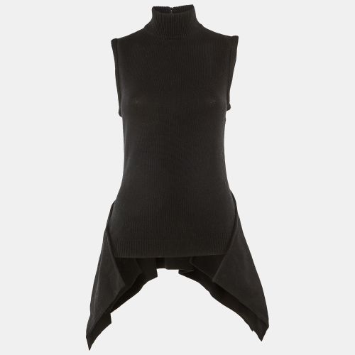 Givenchy Black Wool Knit Asymmetric Hem Sweater M - Givenchy - Modalova