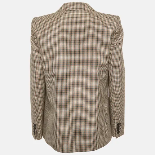 Checked Wool Single Breasted Blazer M - Givenchy - Modalova