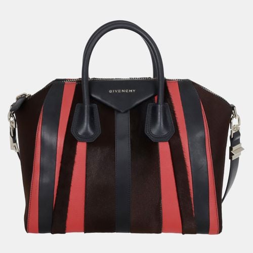 Givenchy Leather/Pony Hair Medium Antigona Bag - Givenchy - Modalova