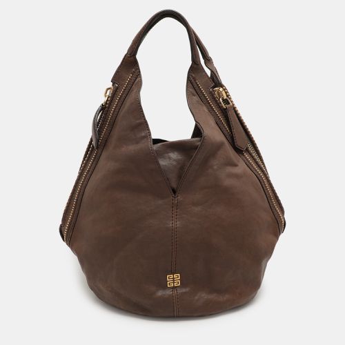 Textured Leather Small Tinhan Hobo Bag - Givenchy - Modalova