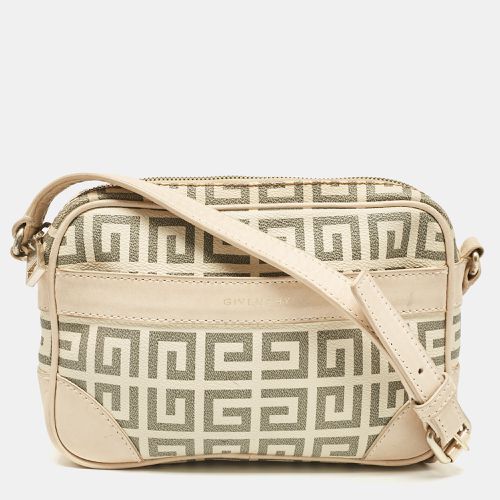 Givenchy Beige/Grey Signature Canvas and Leather Crossbody Bag - Givenchy - Modalova