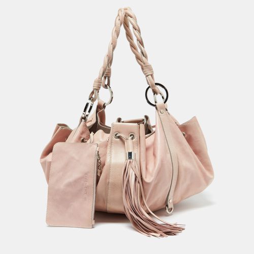 Givenchy Pink Leather Drawstring Tassel Hobo - Givenchy - Modalova