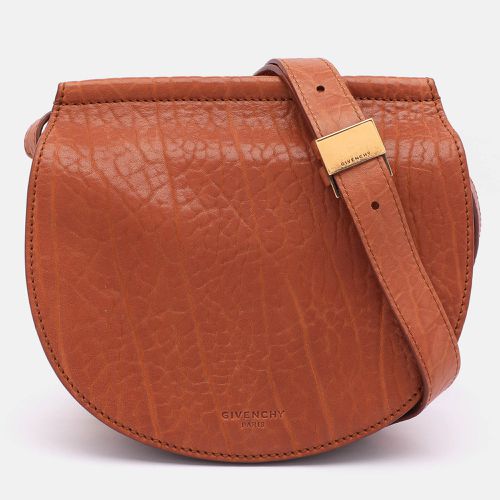 Givenchy Brown Leather Infinity Saddle Shoulder Bag - Givenchy - Modalova