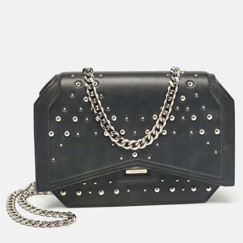 Givenchy Black Leather Studded Bow Cut Crossbody Bag - Givenchy - Modalova