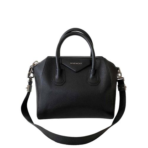 Givenchy Black Leather Antigona Small Bag - Givenchy - Modalova