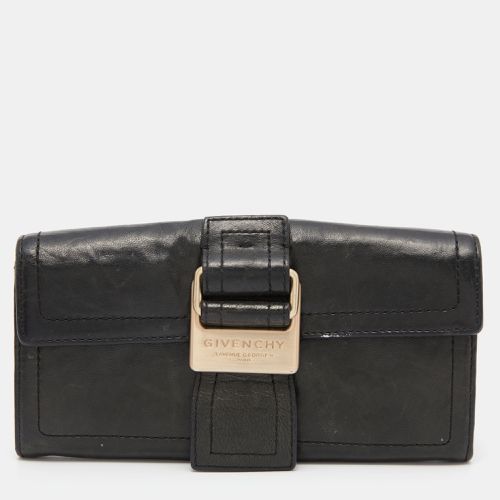 Givenchy Deep Green Leather Flap Continental Wallet - Givenchy - Modalova