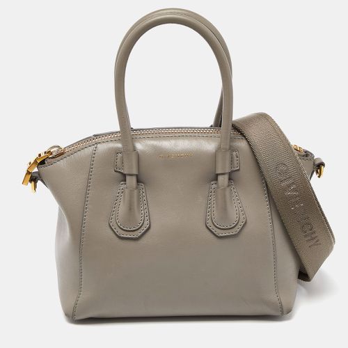 Givenchy Beige Leather Mini Antigona Sport Satchel - Givenchy - Modalova