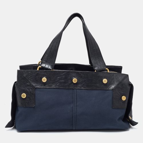 Givenchy Blue/Black Fabric and Leather Bag - Givenchy - Modalova