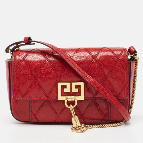 Givenchy Red Quilted Leather Mini Pocket Crossbody Bag - Givenchy - Modalova