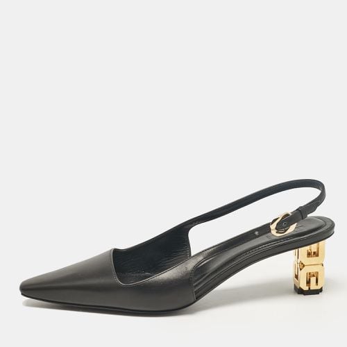 Givenchy Black Leather Slingback Pumps Size 38 - Givenchy - Modalova