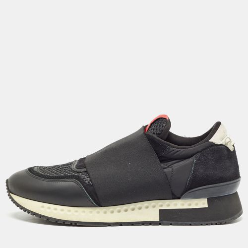 Givenchy Black Suede and Leather Slip On Sneakers Size 40 - Givenchy - Modalova