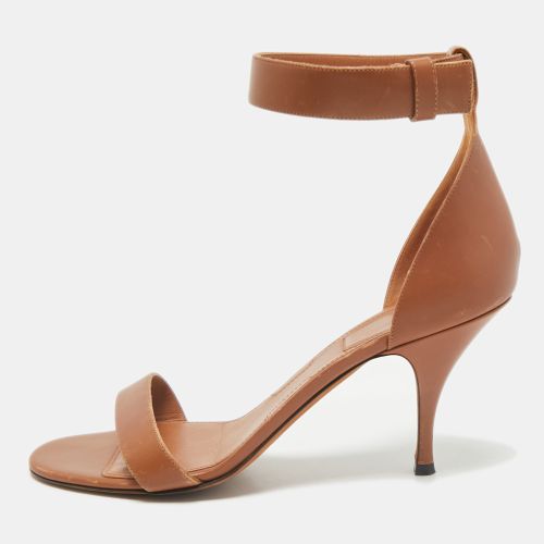 Givenchy Tan Leather Ankle Strap Sandals Size 40 - Givenchy - Modalova