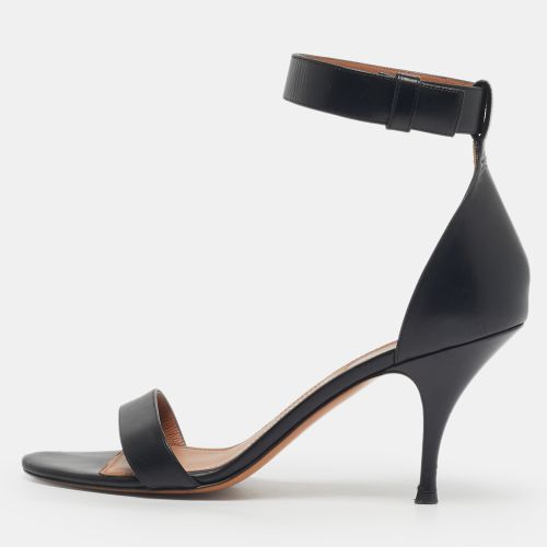 Givenchy Black Leather Ankle Strap Sandals Size 38.5 - Givenchy - Modalova