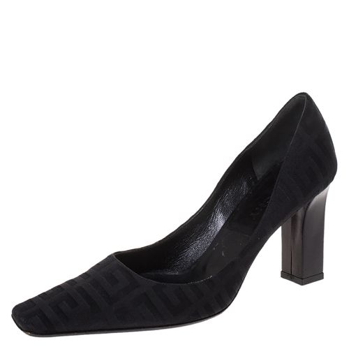 Givenchy Black Monogram Canvas Pumps Size 36.5 - Givenchy - Modalova