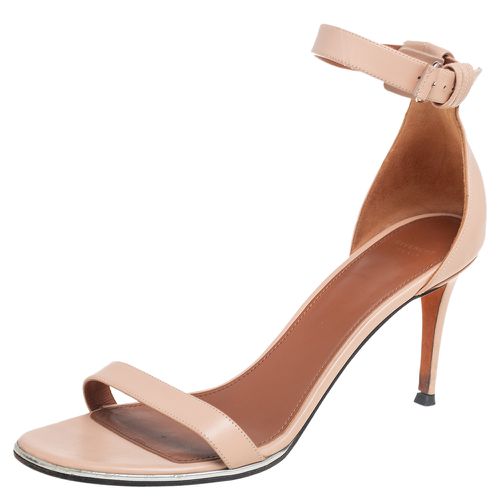 Givenchy Beige Leather Nadia Ankle Cuff Sandals Size 39 - Givenchy - Modalova