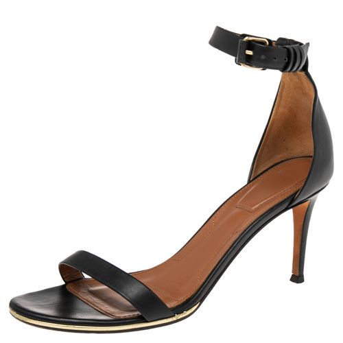 Leather Ankle Cuff Sandals Size 39 - Givenchy - Modalova