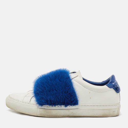 Givenchy White Leather and Mink Fur Low Top Sneakers Size 36.5 - Givenchy - Modalova