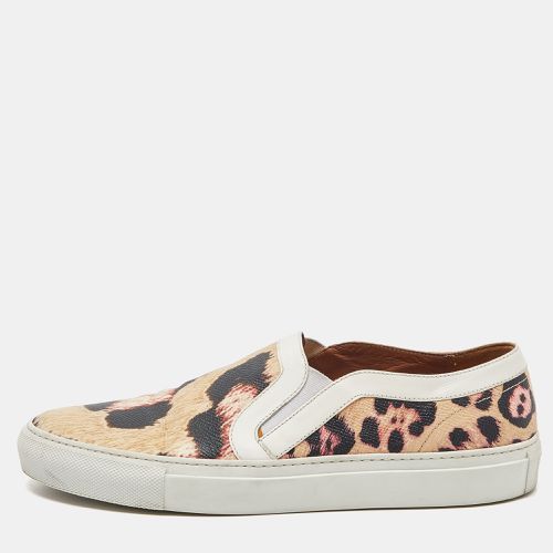 Givenchy Tricolor Animal Print Leather Skate Basse New Sneakers Size 38 - Givenchy - Modalova