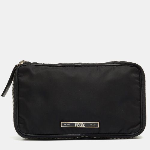 Nylon Zip Around Pouch - Gianfranco Ferre - Modalova