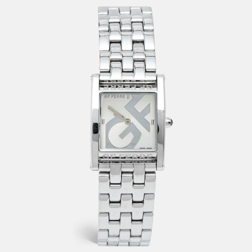 GF Ferre Silver Stainless Steel GF.9017L Women's Wristwatch 26 mm - Gianfranco Ferre - Modalova