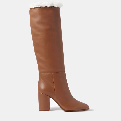 Gianvito Rossi Leather Knee Length Boots Size 38 - Gianvito Rossi - Modalova