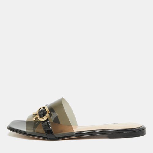 PVC and Leather Flat Slides Size 36 - Gianvito Rossi - Modalova