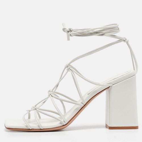 Leather Minas Sandals Size 40.5 - Gianvito Rossi - Modalova