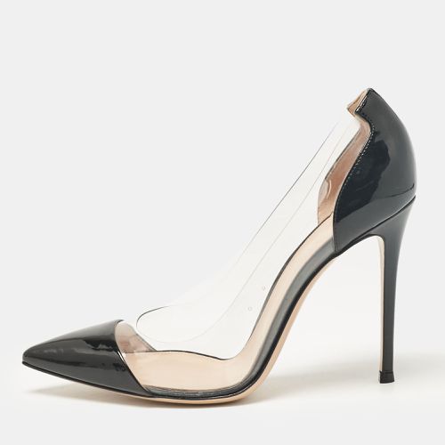 Gianvito Rossi Black Patent Leather and PVC Plexi Pumps Size 41 - Gianvito Rossi - Modalova