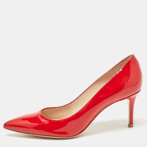 Gianvito Rossi Red Patent Leather Gianvito 105 Pumps Size 38 - Gianvito Rossi - Modalova