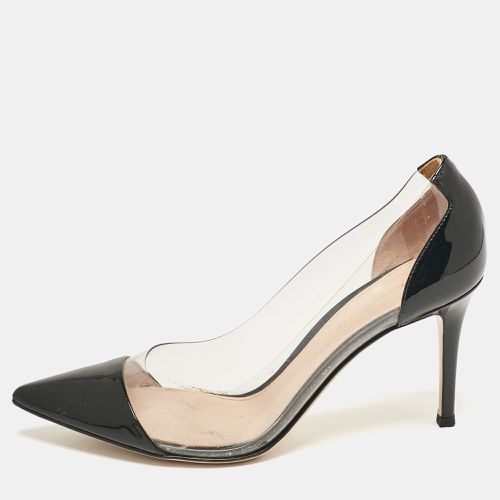 Gianvito Rossi Black Patent Leather and PVC Plexi Pumps 37.5 - Gianvito Rossi - Modalova