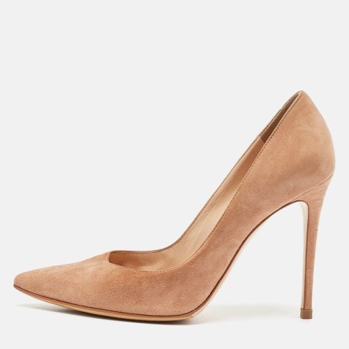 Gianvito Rossi Brown Suede Gianvito 105 Pumps Size 39 - Gianvito Rossi - Modalova