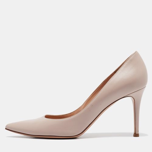 Gianvito Rossi Beige Leather Gianvito 105 Pumps Size 39.5 - Gianvito Rossi - Modalova