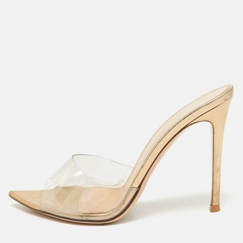 Gianvito Rossi Transparent PVC Elle Slide Sandals Size 37 - Gianvito Rossi - Modalova