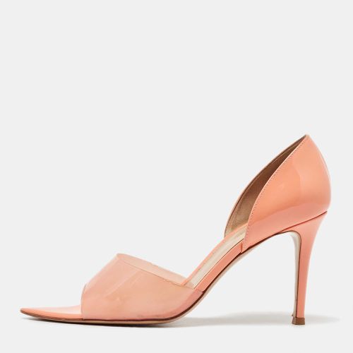 Gianvito Rossi Coral Orange PVC and Patent Leather Bree Pumps Size 40 - Gianvito Rossi - Modalova