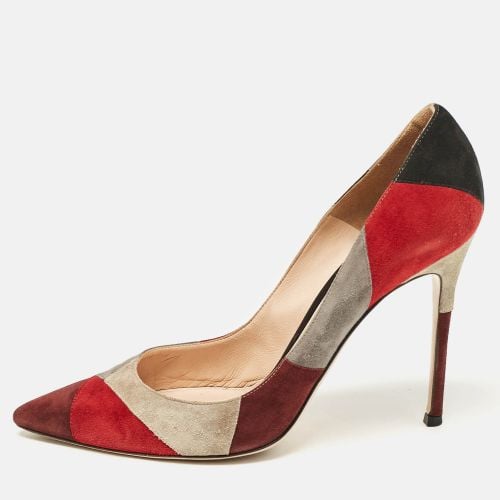 Gianvito Rossi Multicolor Suede Pointed Toe Pumps Size 42 - Gianvito Rossi - Modalova